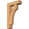 Ekena Millwork Westlake Block Smooth Bracket w/ Offset Brace, Western Red Cedar, 5 1/2"W x 18"D x 30"H BKT0604X18X30WTL05SWR - alternate 1